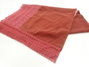 ビロードレース花模様ショール